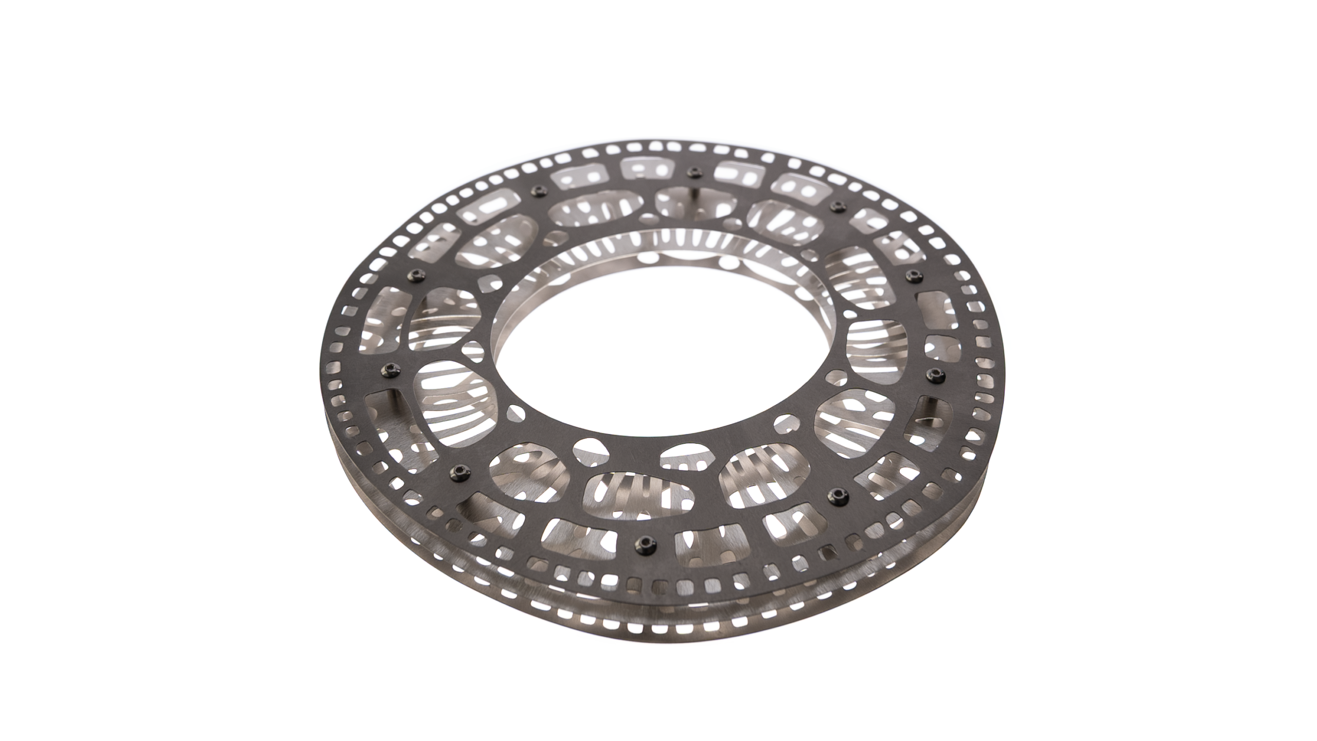 CITDSM low tarnish sterling silver and pure titanium bracelet side view by Sherry Cordova