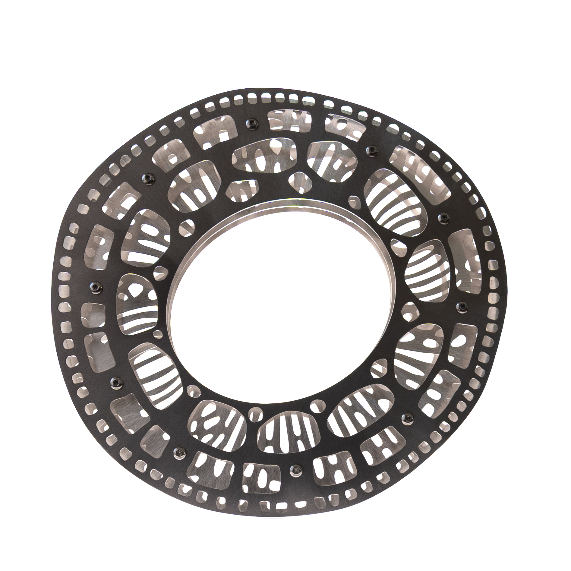 CITDSM titanium and low tarnish sterling silver cuff bracelet by Sherry Cordova